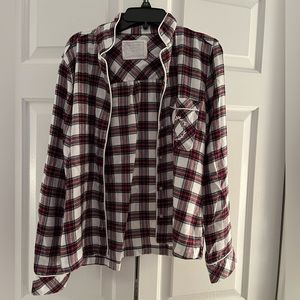 Abercrombie and Fitch Flannel Sleep Shirt